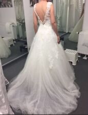 Hochzeitskleid brautkleid dame gebraucht kaufen  Alsdorf