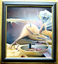 Richard Tomandl 1986 Surrealism 56x62 cm unique! for sale  Shipping to South Africa