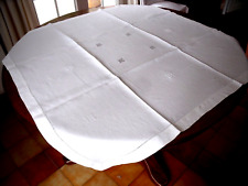 Ancienne nappe blanche d'occasion  Teyran