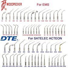 Woodpecker Dental Ultrasonic Piezo Scaler Tips Endo Perio DTE SATELEC NSK EMS for sale  Shipping to South Africa