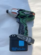 Hitachi WH 14DAF2 Impact Driver 14.4V for sale  Shipping to South Africa