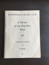 Burnopfield cricket club for sale  LOCHGELLY