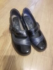 Ladies black patent for sale  MANCHESTER