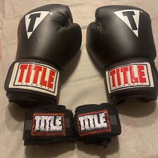 Title boxing gloves for sale  Baldwin Park