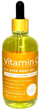 Earth Goodness Coco + Mezcla de Vitamina C Aceite Corporal Coco Vainilla 8fl oz Nuevo segunda mano  Embacar hacia Argentina