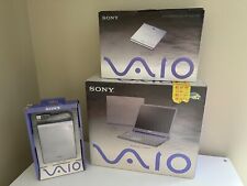 Sony VAIO Z505 PCG-Z505GRK Vintage Laptop, CD ROM, FLOPPY, ALL COMPLETE IN BOX for sale  Shipping to South Africa