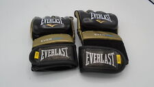 Everlast Everstrike M/L bolsa ligera MMA guantes de entrenamiento de agarre, negros y dorados segunda mano  Embacar hacia Argentina