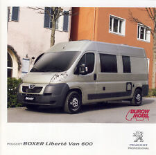 Peugeot Boxer Liberte Van 600 06 / 2012 catalogue brochure, używany na sprzedaż  PL