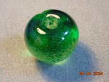 glass apples paperweights for sale  SWINDON