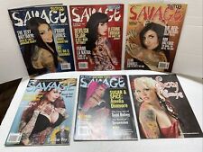 Tattoo savage magzines for sale  Roseville