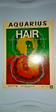 Partituras: Aquarius of "HAIR" 1968 comprar usado  Enviando para Brazil
