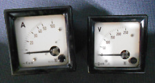 Voltmeter analog ampermeter gebraucht kaufen  Falkensee