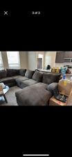 120 shaped sectional for sale  Princeton
