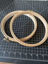 Used, Lot 2 Access Commodities Embroidery Hoops 7.5 Inches Beech Wood? for sale  Shipping to South Africa