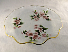 Chance glass scalloped for sale  STAFFORD