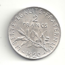 Francs 1920 semeuse d'occasion  Le Havre-