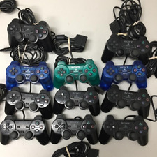 11 BROKEN Parts or Repair OEM 1st Party PS2 Playstation 2 DUAL SHOCK Controllers for sale  Shipping to South Africa