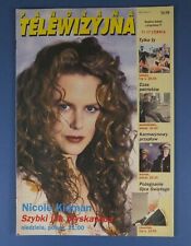 NICOLE KIDMAN mag.COVER 1999 Poland PANORAMA TELEWIZYJNA Meryl Streep,T.Cruise na sprzedaż  PL