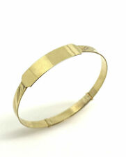 Gold baby bangle for sale  MANCHESTER