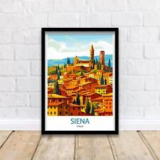 Estampa de viagem Siena Itália, usado comprar usado  Enviando para Brazil