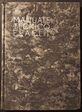 "ERACLIT MANUALE TECNICO" 1934-XIII usato  Albenga
