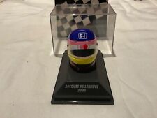 Capacete miniatura Minichamps 1:8 Jacques Villenueve F1 2001 comprar usado  Enviando para Brazil