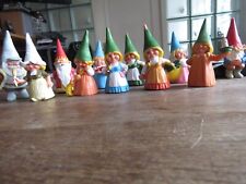 Vintage David the Gnome pvc figure, 3,5 (9 cm), 11 gnomes  for sale  Shipping to South Africa