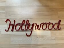 Hollywood inscription murale d'occasion  Crouy