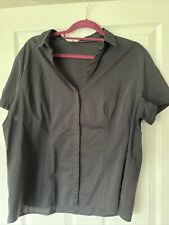 Black fitted shirt for sale  SPALDING
