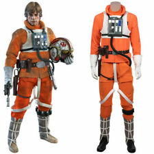 Usado, Fantasia cosplay piloto Star Wars-Luke Skywalker traje uniforme macacão Halloween comprar usado  Enviando para Brazil