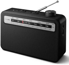 Radio de bolsillo portátil Philips AM FM a batería con conector para auriculares segunda mano  Embacar hacia Mexico