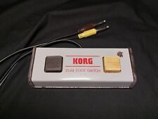 Korg dual footswitch for sale  LUTTERWORTH