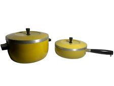 Vintage SEARS Heat Core 9” Aço Inoxidável SKILLE e Pote com Gema Infantil Amarela comprar usado  Enviando para Brazil