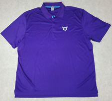 Camisa polo masculina de golfe manga curta desempenho 3XL Charlotte Hornets Level Wear comprar usado  Enviando para Brazil