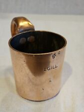 Antique Copper Grog/Rum Measure BRITISH ROYAL NAVY  for sale  Shipping to South Africa