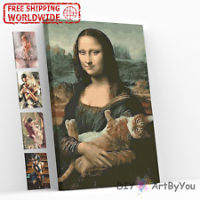 Mona lisa paint for sale  Shipping to Ireland