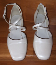 Brautschuhe sandalen white gebraucht kaufen  Schönberg