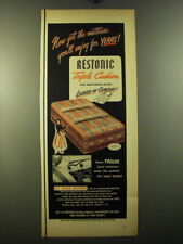 1950 Restonic Mattress Ad - Now get the mattress you'll enjoy for years for sale  Shipping to South Africa