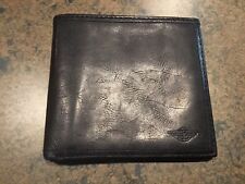 men s embossed leather wallet for sale  Rhododendron