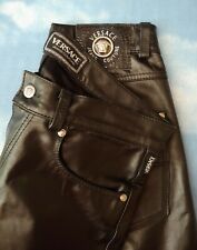 Trousers leather man usato  Roma