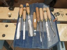 Wood carving chisels. for sale  NORTHAMPTON