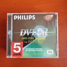 PHILIPS DVD+R   5 Dischi , usado comprar usado  Enviando para Brazil