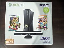 Consola Microsoft Xbox 360 Slim 250GB Negra Modelo 1439 Con Kinect En CAJA , usado segunda mano  Embacar hacia Argentina