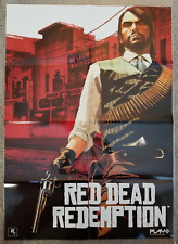 Póster de 2 caras de Red Dead Redemption (23x33 pulgadas) Rockstar, Play, Playstation Reino Unido segunda mano  Embacar hacia Argentina