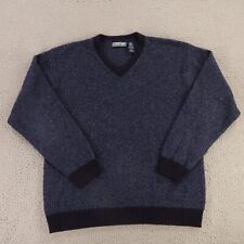 Used, VINTAGE Structure Sweater Mens Medium Blue 100% Lambswool 90s Y2k for sale  Shipping to South Africa