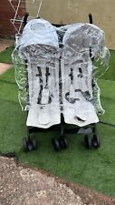 Twin pram travel for sale  EXETER