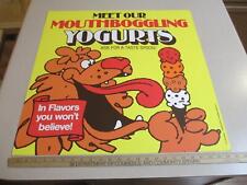 Baskin Robbins helado 1977 YOGURTS bocado león dibujos animados letrero tienda 2S segunda mano  Embacar hacia Argentina