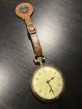 1909 Elgin Grado 291 Modelo 7 16s 7j DORADO Reloj de Bolsillo EE. UU. Sec William J. Bryan Fob segunda mano  Embacar hacia Mexico