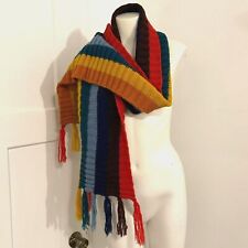 Rainbow knit fringe for sale  Granby