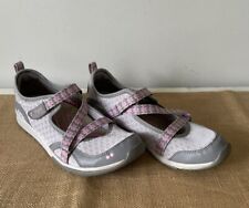 Usado, Tênis Ryka Mary Jane cinza rosa tamanho 9M Kailee alça ajustável sapatos femininos comprar usado  Enviando para Brazil